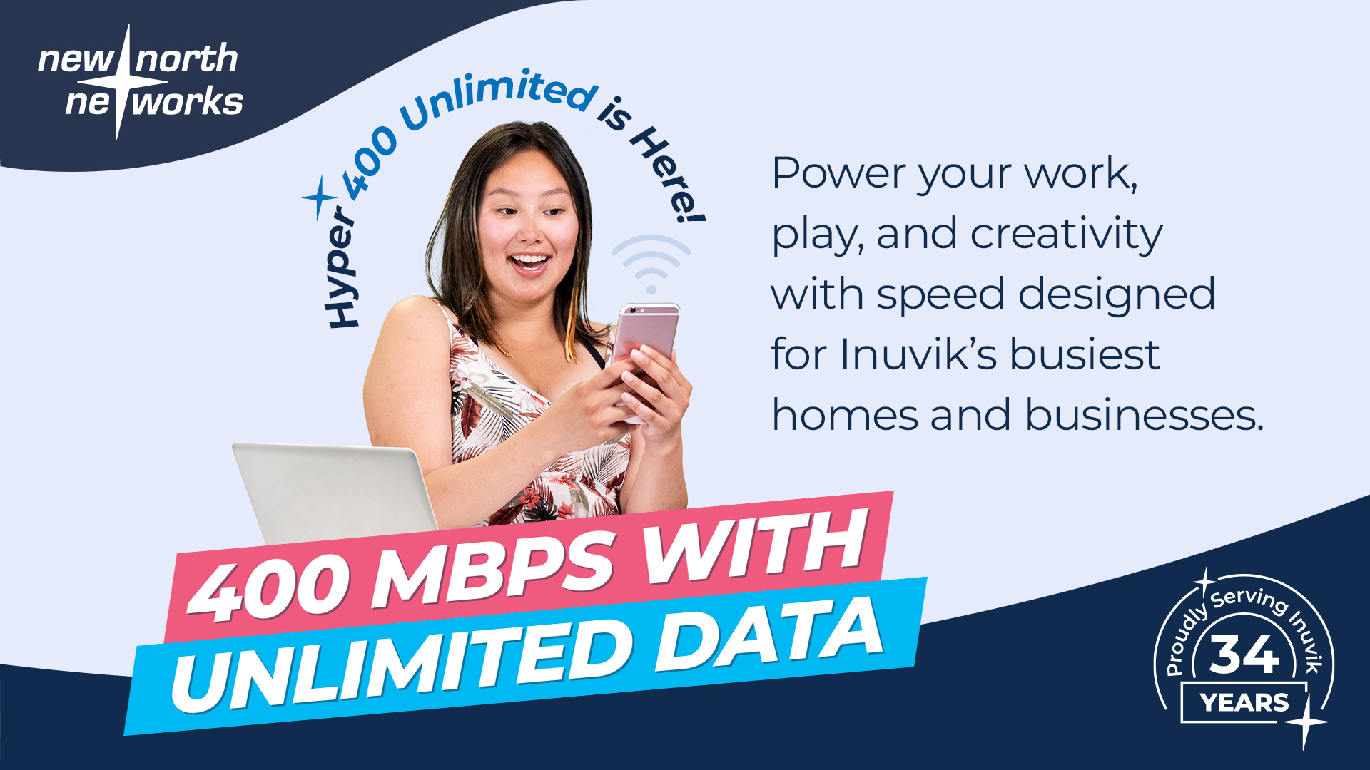 New North Networks Unveils New Hyper 400 Unlimited Plan for Inuvik